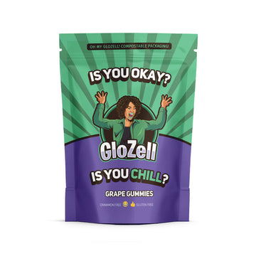 GloZell’s Grape Mushroom Gummies - GloZell Green